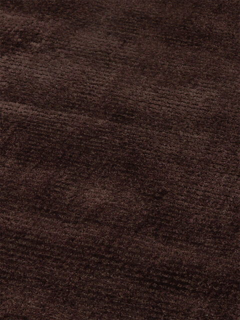 Close-up image of the Wolfram-Umber Textures rug.