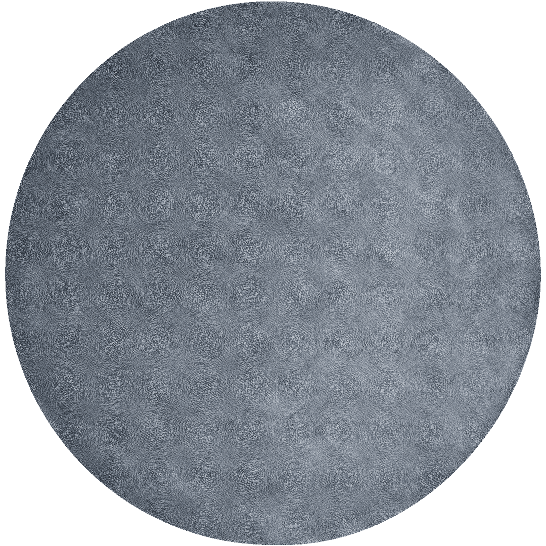 Overhead view of textured Coral Cut Pile rug in blue colour
