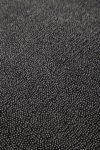 Overhead view of textured Coral Cut Pile rug in charcoal colour