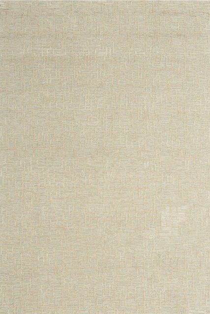 Overhead view of textured Krypton rug in neutral beige colour