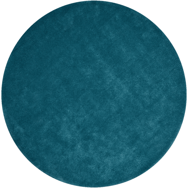 Overhead view of textured Napoleon Cut Pile rug in teal colour