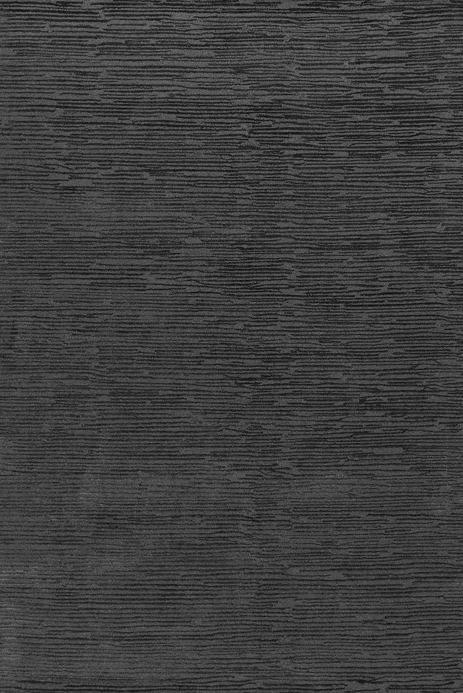 Overhead view of textured Rhodium rug in charcoal colour