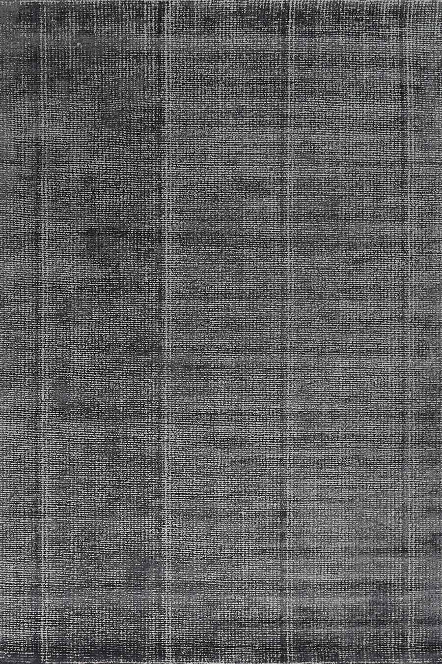 Overhead view of Tungsten rug in charcoal colour