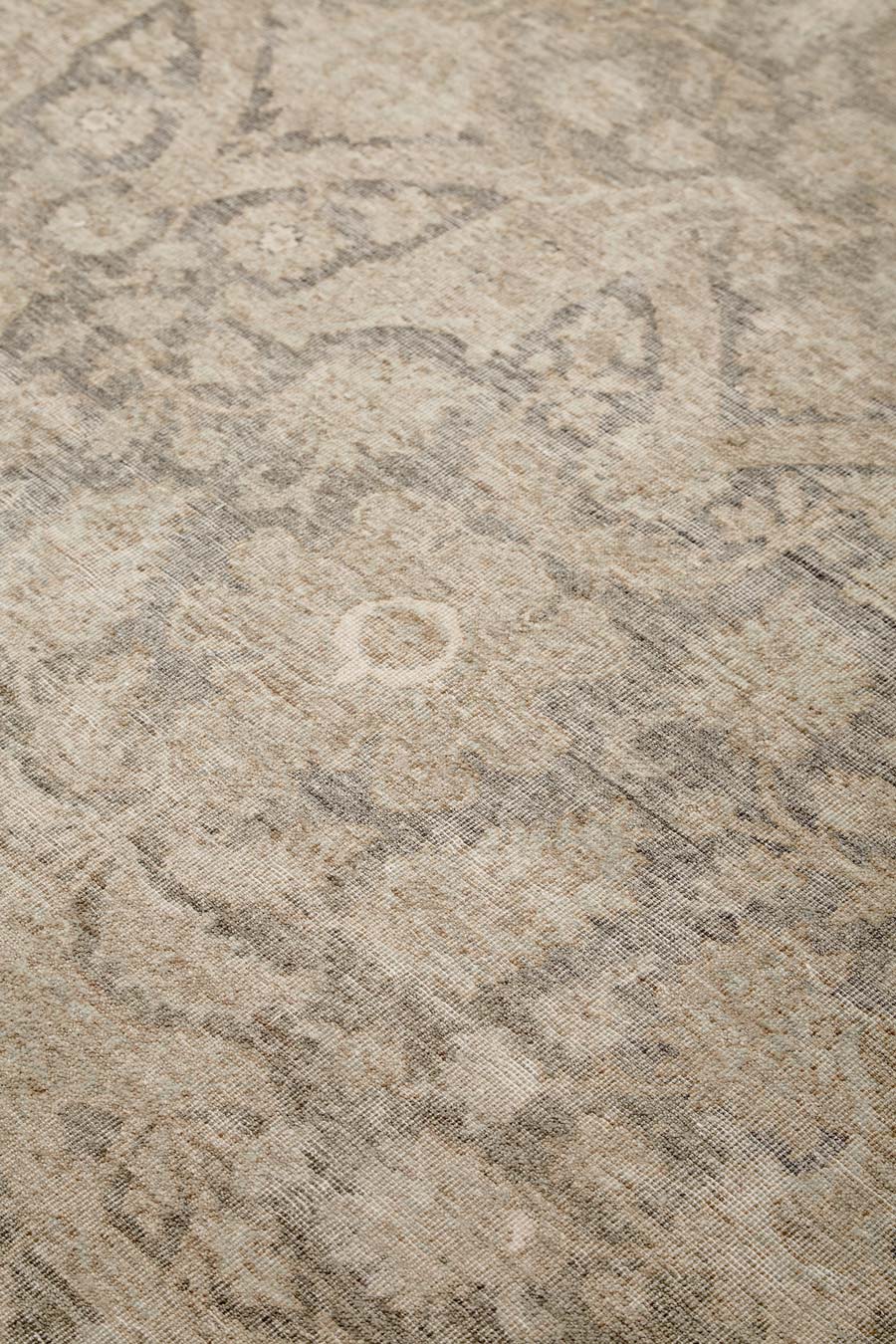 Detailed image of traditional Aphrodite rug in brown colour