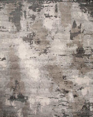 Overhead image of textural Christobel rug in charcoal colour