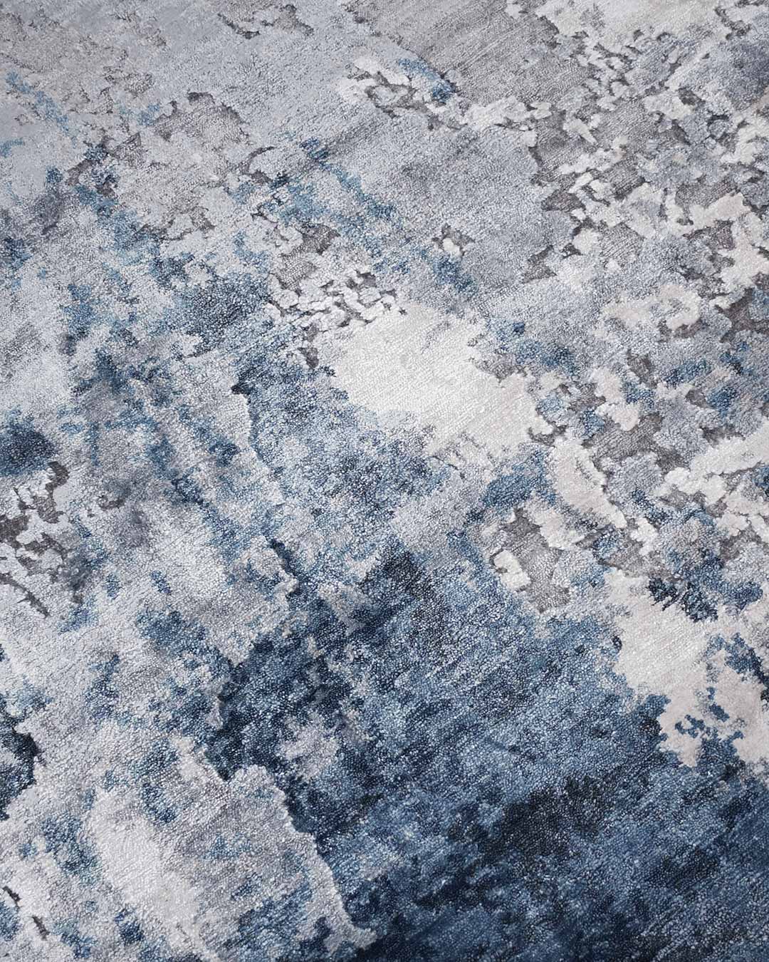 designer rugs contemporary handknots clarisse blue fr 1217c cl wr