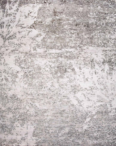 Product image of distressed Relic rug in silver colour