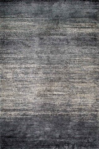 Overhead image of textured Velocity rug in charcoal colour