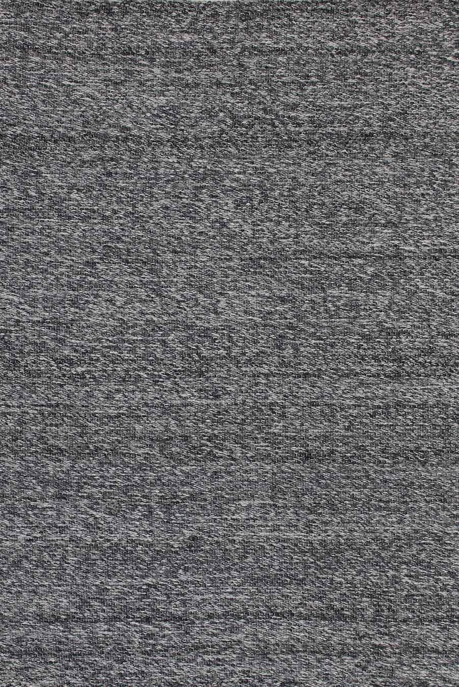 Overhead view of textured Chaser rug in grey colour