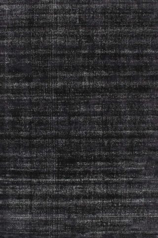 Overhead view of textured Colorado rug in black colour