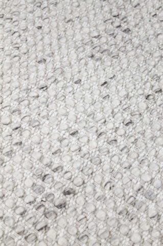 Detailed view of textured Nagoya rug in grey colour