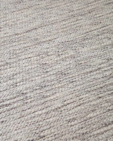 Detailed view of textured Stylo rug in grey colour