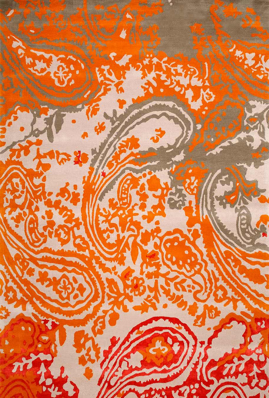 Persian Carrot Orange 190x280cm Hand Tufted Designer Rugs