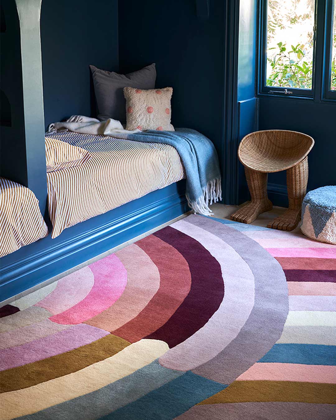 Castle Designer Rugs Rainbow