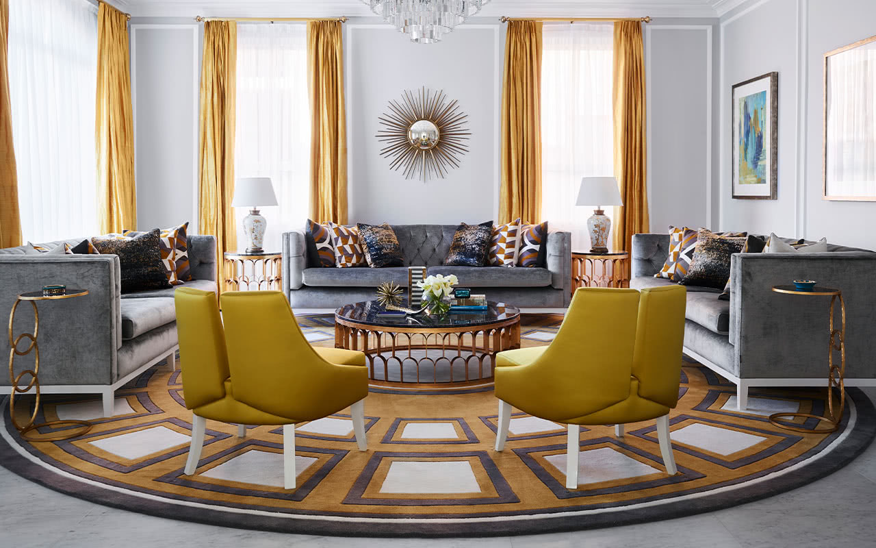 residential custom made greg natale lounge