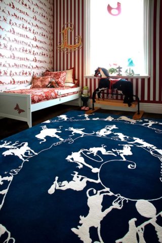 Circus Silhouettes rug by Catherine Martin x Designer Rugs