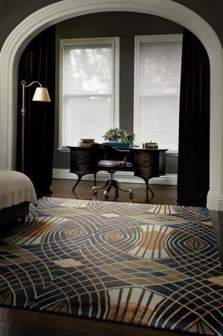 Westchester handknotted rug by Catherine Martin