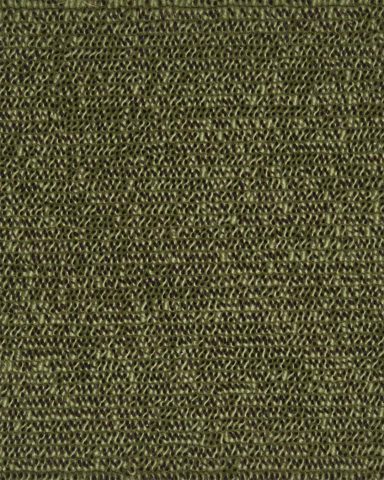 Close up view of textured Coral Tip Shear Loop rug in olive green colour