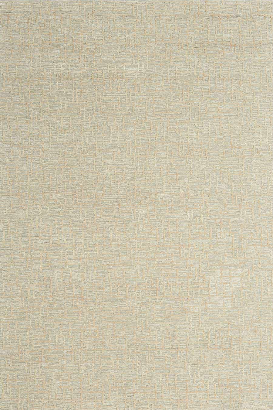 Overhead view of textured Krypton rug in neutral beige colour